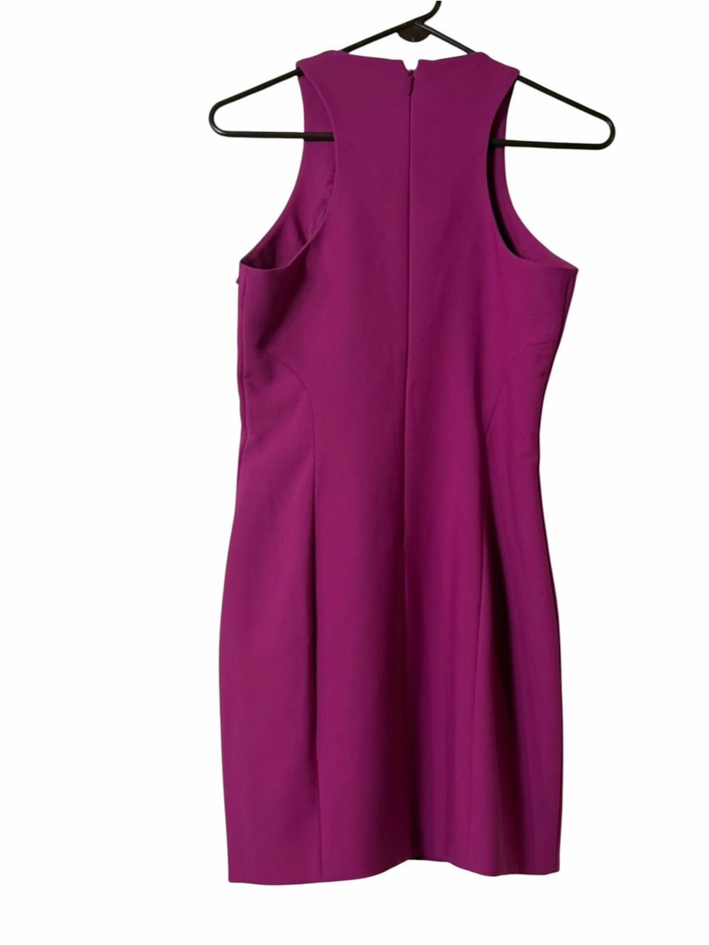 Cinq à Sept Alison Mini Dress Size 6 Pink Sleeveless Braided Trim Cocktail - Picture 6 of 8